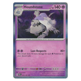 Houndstone : PALDEAN FATES (Holo) - 043/091