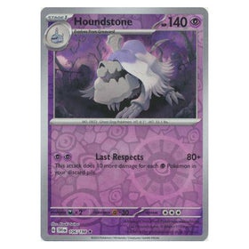 Houndstone : SCARLET & VIOLET BASE (Reverse holo) - 106/198