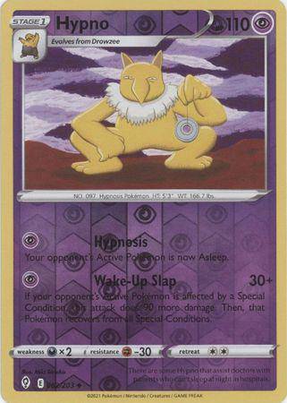 Hypno : EVOLVING SKIES (Reverse holo) - 062/203 - Lockett Labs UK