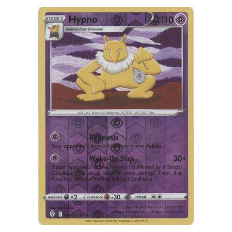 Hypno : EVOLVING SKIES (Reverse holo) - 062/203