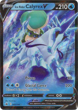 Ice Rider Calyrex V : CHILLING REIGN - 045/198 - Lockett Labs UK