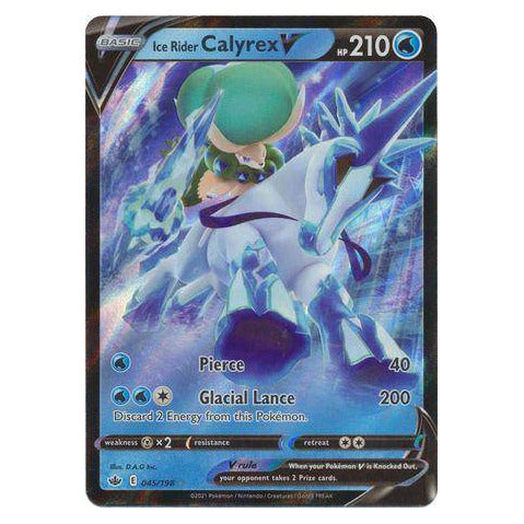 Ice Rider Calyrex V : CHILLING REIGN - 045/198