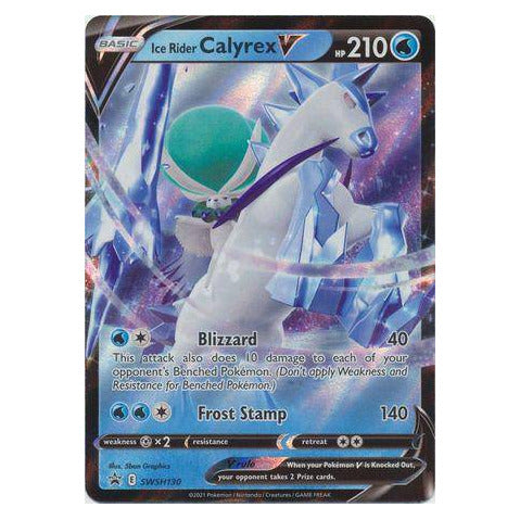 Ice Rider Calyrex V : PROMO - SWSH130