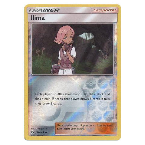 Ilima : SUN & MOON BASE (Reverse holo) - 121/149