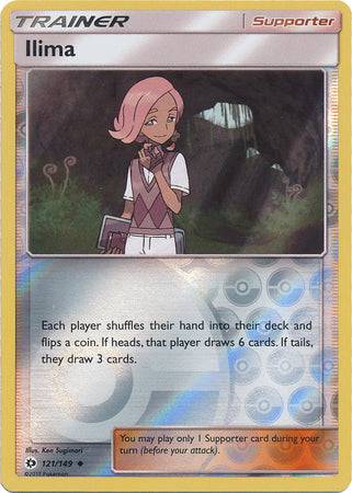 Ilima : SUN & MOON BASE (Reverse holo) - 121/149