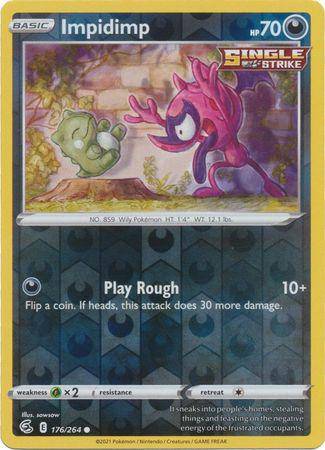 Impidimp : FUSION STRIKE (Reverse holo) - 176/264 - Lockett Labs UK