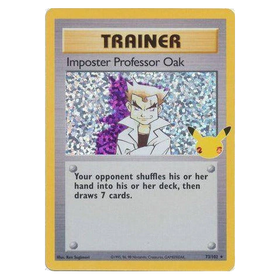 Imposter Professor Oak: CELEBRATIONS - 73/102