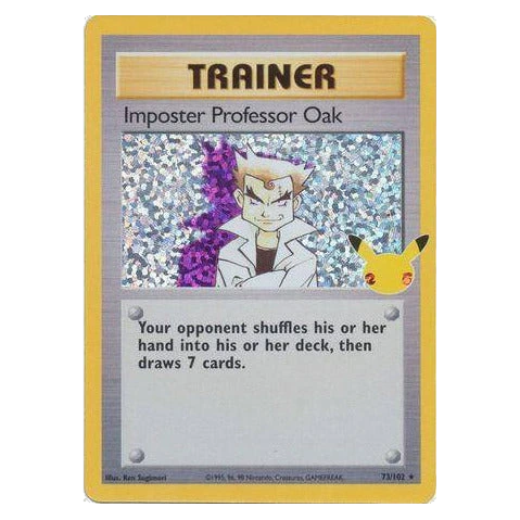 Imposter Professor Oak: CELEBRATIONS - 73/102