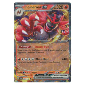 Incineroar ex : TEMPORAL FORCES - 034/162