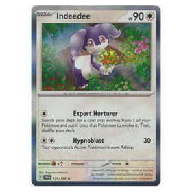 Indeedee : SCARLET & VIOLET BASE (Holo)- 153/198