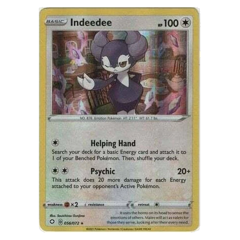 Indeedee : SHINING FATES (Holo) - 056/072