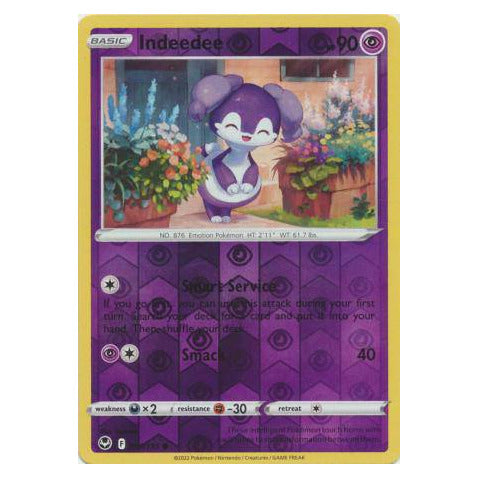 Indeedee : SILVER TEMPEST (Reverse holo) - 086/195