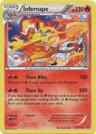 Infernape : STEAM SIEGE (Holo) - 20/114