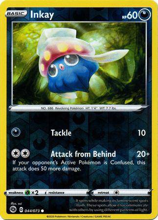 Inkay : CHAMPION'S PATH (Reverse holo) - 044/073 - Lockett Labs UK