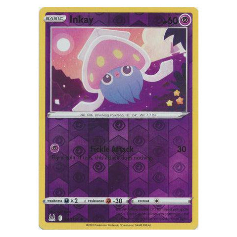 Inkay : LOST ORIGIN (Reverse holo) - 077/196