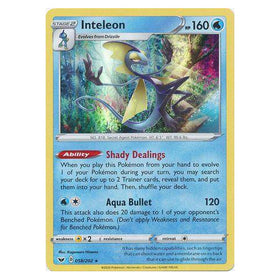 Inteleon : SWORD & SHIELD (Holo) - 058/202