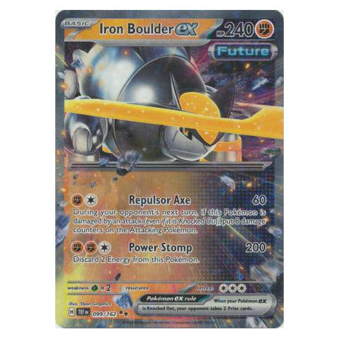 Iron Boulder ex : TEMPORAL FORCES - 099/162