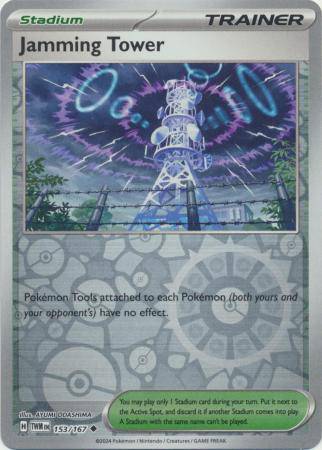 Jamming Tower : TWILIGHT MASQUERADE (Reverse holo) - 153/167 - Lockett Labs UK