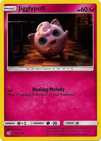 Jigglypuff : DETECTIVE PIKACHU Holo) - 14/18 - Lockett Labs UK