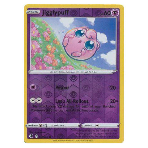 Jigglypuff : FUSION STRIKE (Reverse holo) - 110/264