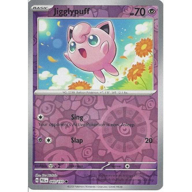 Jigglypuff : PALDEA EVOLVED (Reverse holo) - 083/193