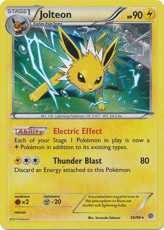 Jolteon : ANCIENT ORIGINS (Holo) - 26/98