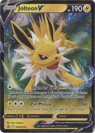 Jolteon V : PROMO - SWSH151 - Lockett Labs UK