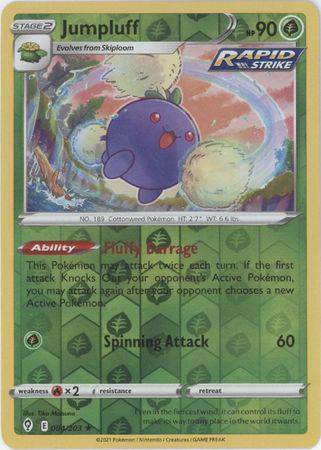 Jumpluff : EVOLVING SKIES (Reverse holo) - 004/203 - Lockett Labs UK
