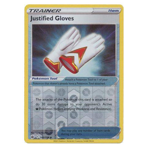 Justified Gloves : CHILLING REIGN (Reverse holo) - 143/198
