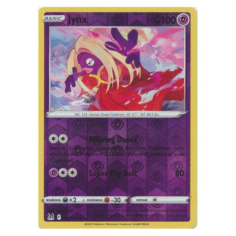 Jynx : LOST ORIGIN (Reverse holo) - 068/196