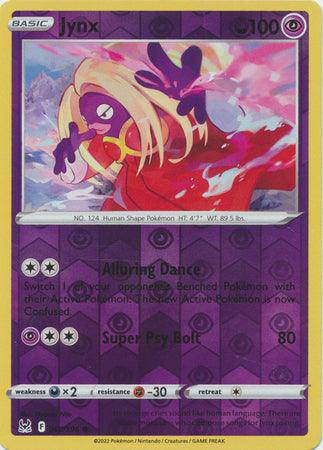 Jynx : LOST ORIGIN (Reverse holo) - 068/196