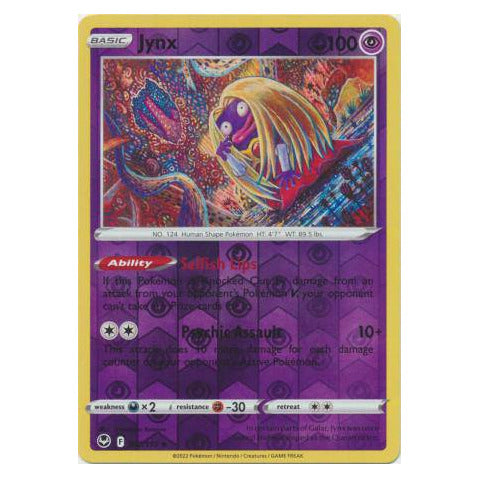 Jynx : SILVER TEMPEST (Reverse holo) - 062/195