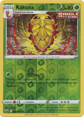 Kakuna : CHILLING REIGN (Reverse holo) - 002/198