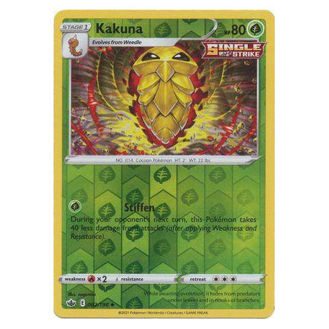 Kakuna : CHILLING REIGN (Reverse holo) - 002/198