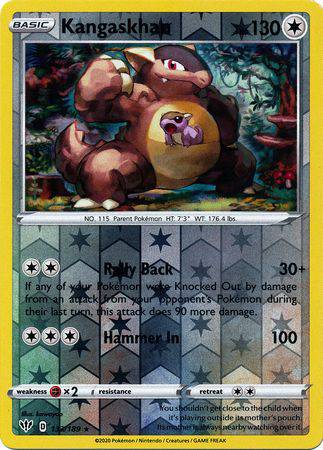 Kangaskhan : DARKNESS ABLAZE (Reverse holo) - 133/189