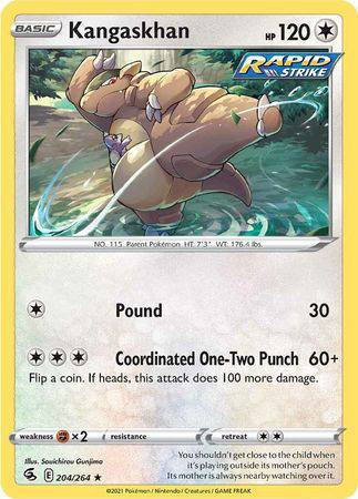 Kangaskhan : FUSION STRIKE - 204/264 - Lockett Labs UK