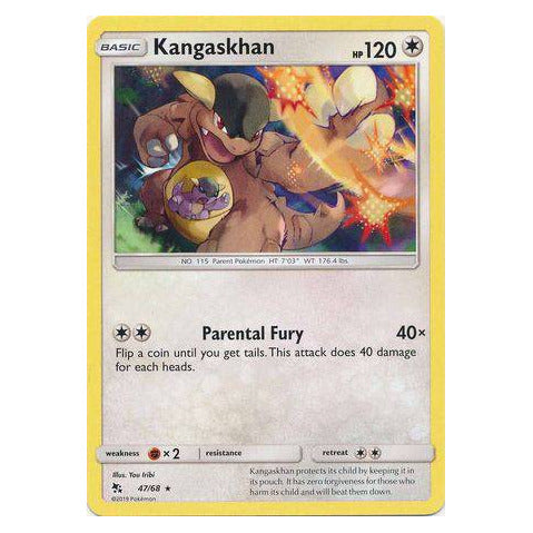 Kangaskhan : HIDDEN FATES - 47/68