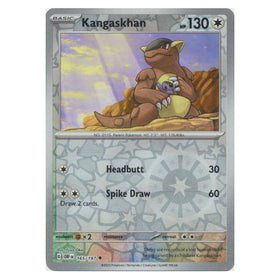 Kangaskhan : OBSIDIAN FLAMES (Reverse holo) - 165/197