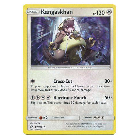Kangaskhan : SUN & MOON BASE (Holo) - 99/149