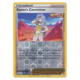 Karen's Conviction : CHILLING REIGN (Reverse holo) - 144/198