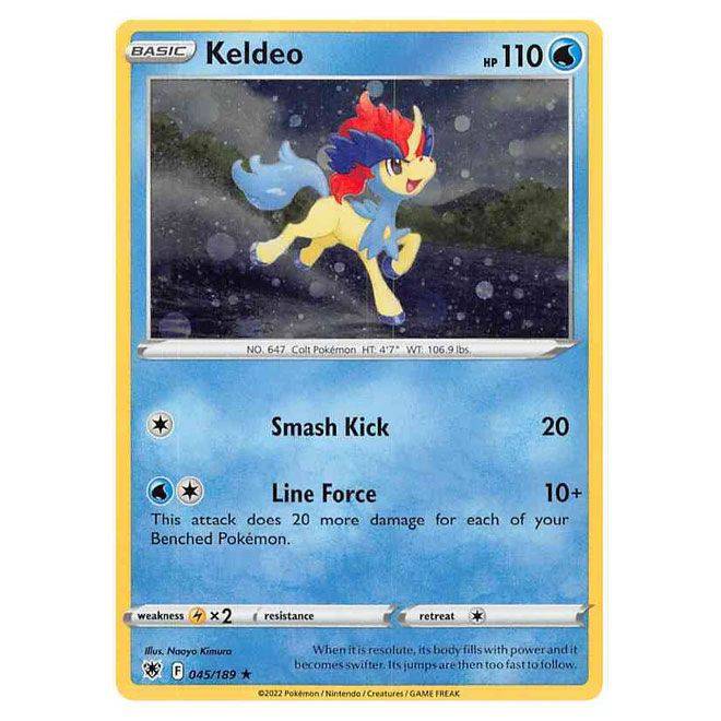 Keldeo : ALTERNATE PROMO (Holo) - 045/189 - Lockett Labs UK