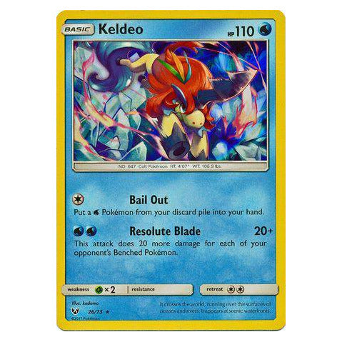 Keldeo : SHINING LEGENDS (Holo) - 26/73