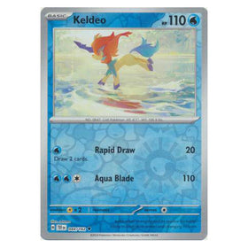 Keldeo : TEMPORAL FORCES (Reverse holo) - 044/162