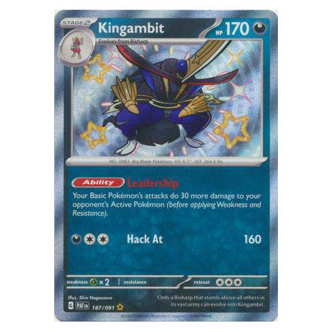 Kingambit : PALDEAN FATES - 187/091