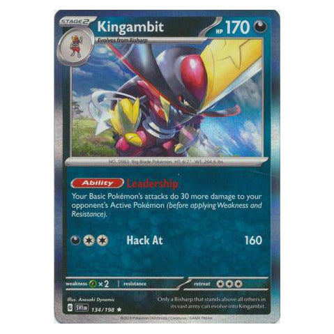 Kingambit : SCARLET & VIOLET BASE (Holo) - 134/198