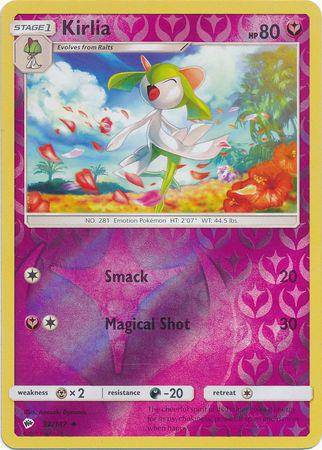 Kirlia : BURNING SHADOWS (Reverse holo) - 92/147