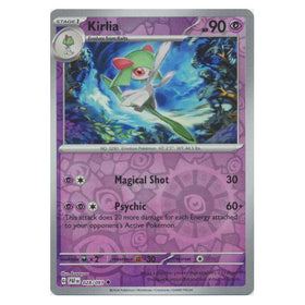 Kirlia : PALDEAN FATES (Reverse holo) - 028/091