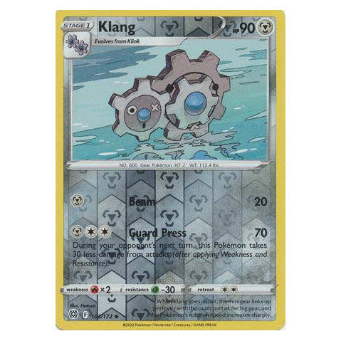 Klang : BRILLIANT STARS (Reverse holo) - 103/172