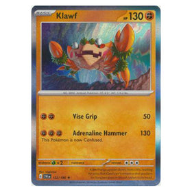 Klawf : SCARLET & VIOLET BASE (Holo) - 122/198