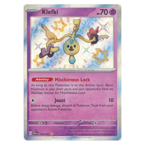 Klefki : PALDEAN FATES - 159/091